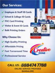 Digital Qr Code ID card | Lanyards Rs. 25/- | Plastic Id card 