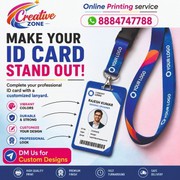 Creative Zone  ID Card for Schools Colleges Hospitals Companies  