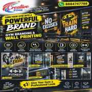 Printing Services for Under one roof for Gym Fitness Center | Onl